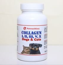 INCREASE THE COLLAGEN YTPE I, II, III FOR DOGS & CATS - Limping, arthritis, muscular pain, fibromyalgia MADE IN USA