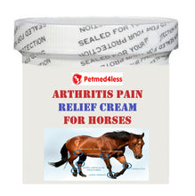 STOP ARTHRTITIS PAIN IN HORSES EQUINES IN CREAM - 100% NATURAL - MADE IN USA