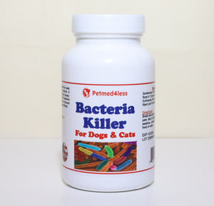 BACTERIAL INFECTIONS IN PETS (DOGS & CATS)(90 Capsules - Made in USA)