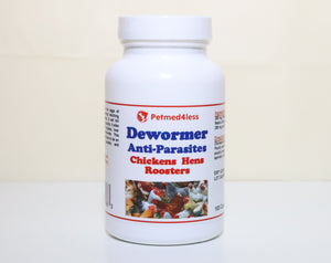 ELIMINA LOS PARASITOS INTESTINALES EN POLLOS Y GALLINAS - Desparasitante matador de gusanos y sus huevos de gallos y pollos MADE IN USA