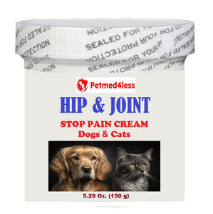 STOP HIP & JOINT PAIN IN DOGS AND CATS - STRONGEST PAIN KILLER FOR PETS - MADE IN USA