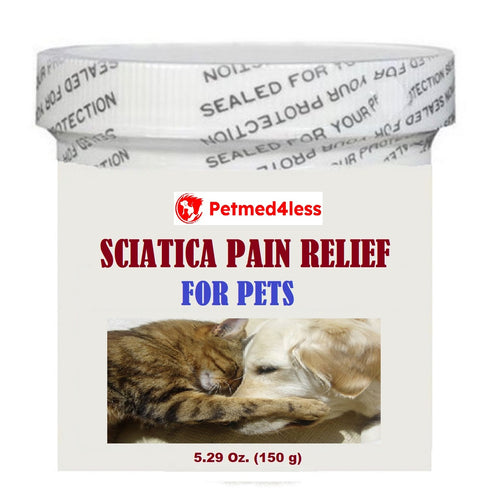 SCIATICA PAIN RELIEF CREAM FOR DOGS AND CATS - MADE IN USA