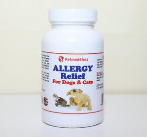 ALLERGY CARE FOR PETS - 120 Capsules - Natural Supplement for Pet - Made in USA