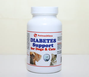 DIABETES CARE FOR PETS ( DOGS AND CATS) (60 Capsules - Made in USA)