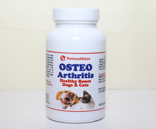 CONTROLAR LA OSTEOPOROSIS DOLOR EN PERROS Y GATOS - PARA EL DOLOR DE OSTEOPOROSIS EN MASCOTAS - MADE IN USA