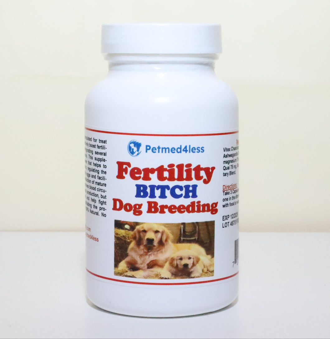 INCREMENTA LA FERTILIDAD PARA UNA PERRA - ELIMINAR LA  INFERTILIDADA DE UNA PERRA- MADE IN USA