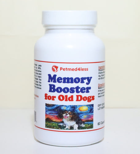 REFUERZO CEREBRAL EN PERROS - Memoria, Concentracion & Alerta mental mascotas - MADE IN USA