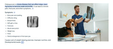 CONTROLAR LA OSTEOPOROSIS DOLOR EN PERROS Y GATOS - PARA EL DOLOR DE OSTEOPOROSIS EN MASCOTAS - MADE IN USA