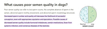 INCREMENTA ESPERMAS DEL PERRO SEMENTAL - AUMENTA LOS ESPERMATOZOIDES EN PERRO - MADE IN USA