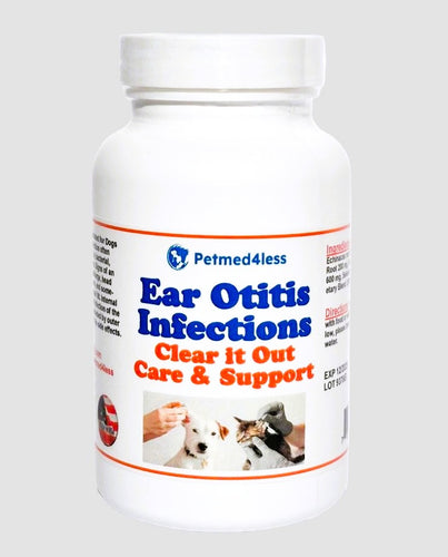 GET RID OF EAR INFECTION IN Dogs & Cats - KILL THE EAR BACTERIA & FUNGUS - MADE IN USA