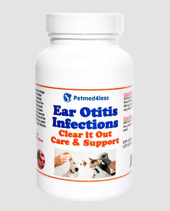 GET RID OF EAR INFECTION IN Dogs & Cats - KILL THE EAR BACTERIA & FUNGUS - MADE IN USA