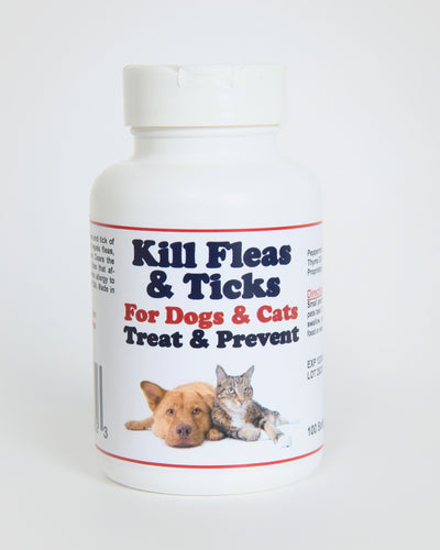 Flea, Tick, Mosquito Killer for Dogs and Cats