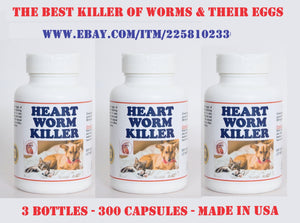 HEARTWORMS KILLER FOR PETS (Dogs & Cats)