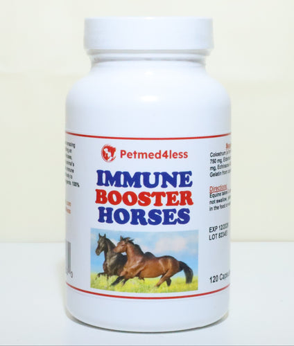 INCREASE IMMUNE LEVELS IN EQUINES - SUPER BOOSTER FOR HORSES - TREAT & PREVENT - MADE IN USA