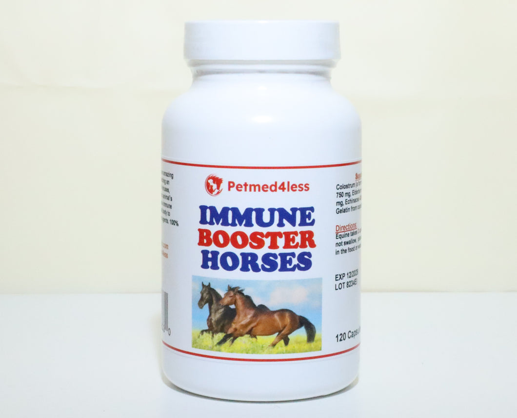 INCREASE IMMUNE LEVELS IN EQUINES - SUPER BOOSTER FOR HORSES - TREAT & PREVENT - MADE IN USA