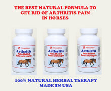 ARTHRITIS STOP PAIN FOR EQUINES (HORSES) - 360 CAPS  MADE IN USA