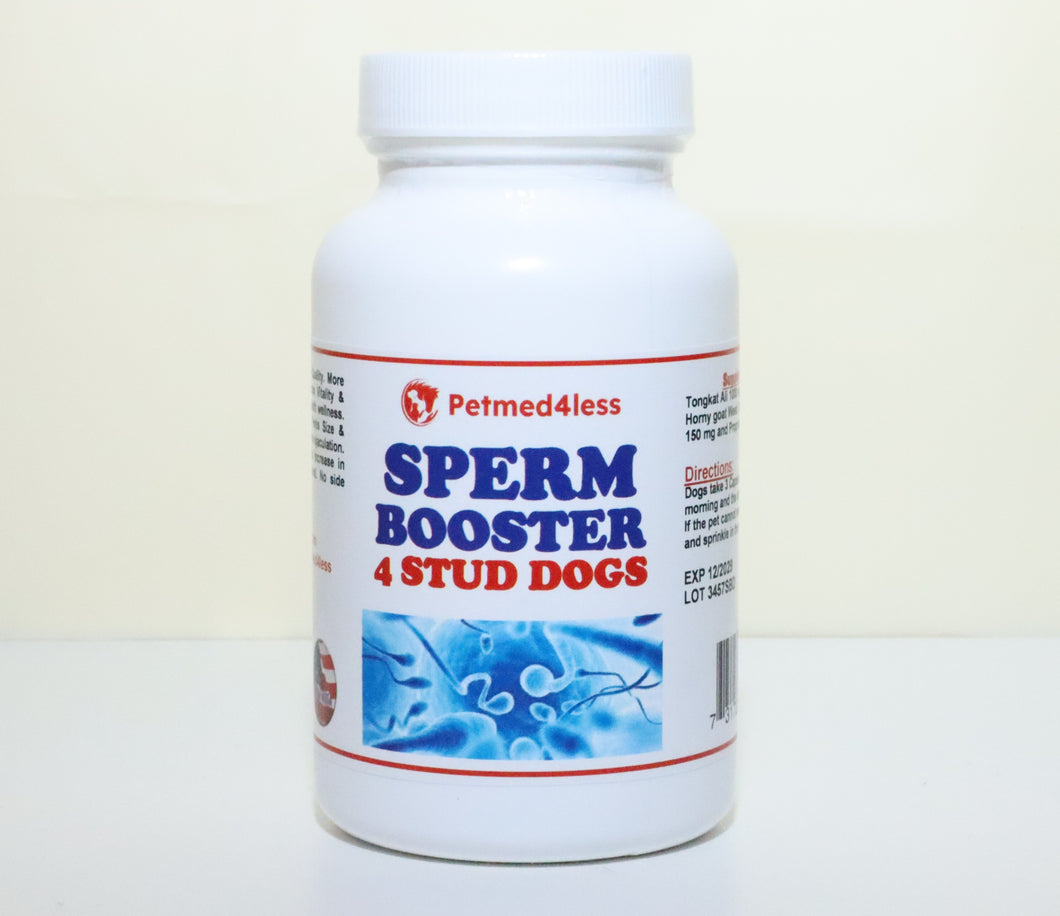 INCREMENTA ESPERMAS DEL PERRO SEMENTAL - AUMENTA LOS ESPERMATOZOIDES EN PERRO - MADE IN USA