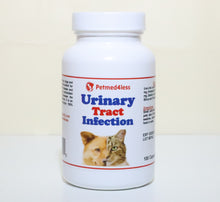 URINARY INFECTION CARE FOR PETS (100 Capsules - Made in USA) Dogs and cats