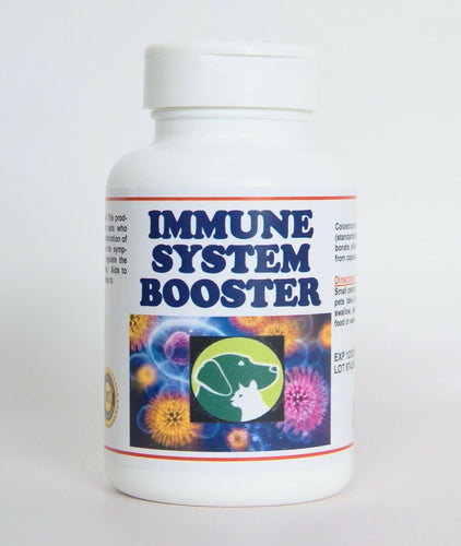 IMMUNE SYSTEM CARE FOR PETS (120 Capsules - Made in USA) Dogs and cats