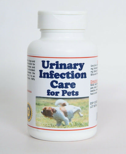 URINARY INFECTION CARE FOR PETS (100 Capsules - Made in USA) Dogs and cats