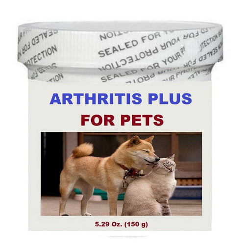 ARTHRITIS PLUS CREAM FOR PETS - hip dysplasia, arthritis or other osteoarthritis