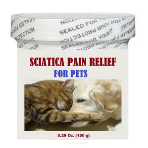 SCIATICA PAIN RELIEF CREAM FOR PETS - DOGS AND CATS - MADE IN USA