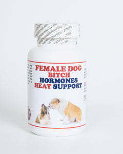 FEMALE DOG HEAT SUPPORT - (120 Capsules - Made in USA)