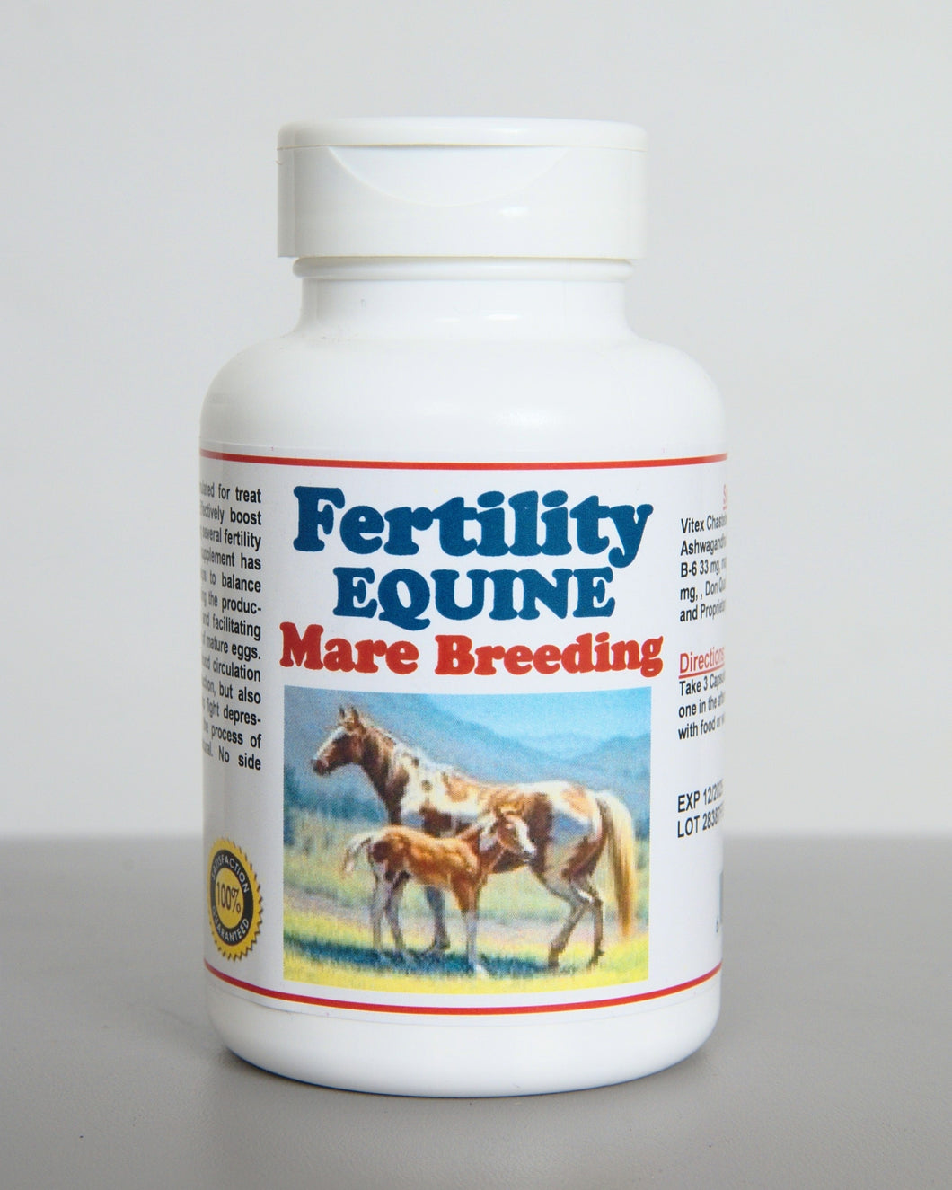 MARE FERTILITY - EQUINE MARE BREEDING