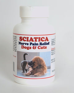 CIATICA DOLOR EN LOS NERVIOS PERROS Y GATOS- MADE IN USA 120 CAPS